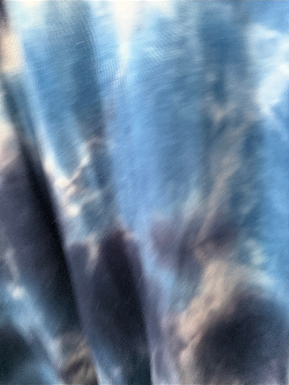 Forever 21 Blue and White Tie-Dye T-Shirt Dress - Picture 3 of 5